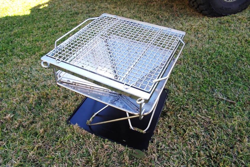 SNOW PEAK MEDIUM PACK AND CARRY FIRE PIT KIT Drifta Camping & 4WD