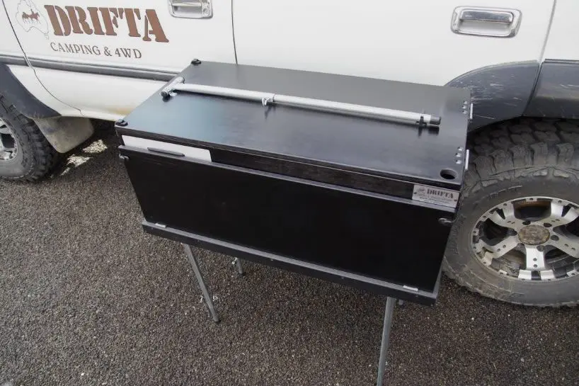 Drifta Camping Kitchen Black Stainless Finish Drifta Camping 4wd