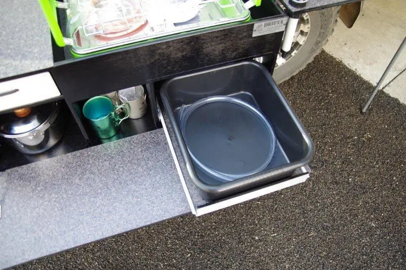 Drifta Camping Kitchen Black Stainless Finish Drifta Camping 4wd