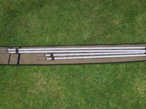 ALUMINIUM TWIST LOCK TENT POLES 