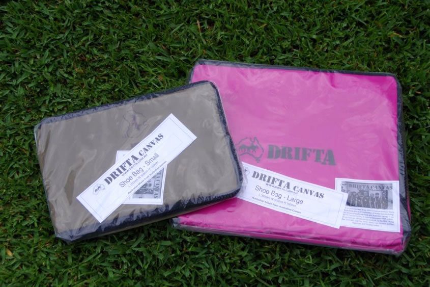 canvas shoe bag