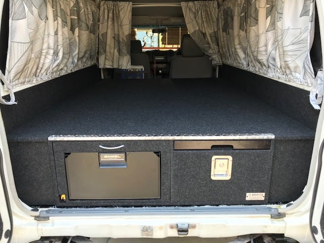 Dual Cab 4 Drawer Fridge On Runners Storage Drawer 2290