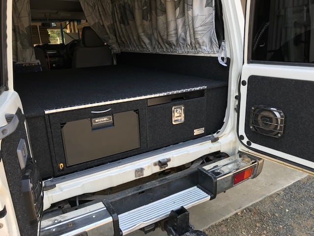 Dual Cab 4 Drawer Fridge On Runners Storage Drawer 2290
