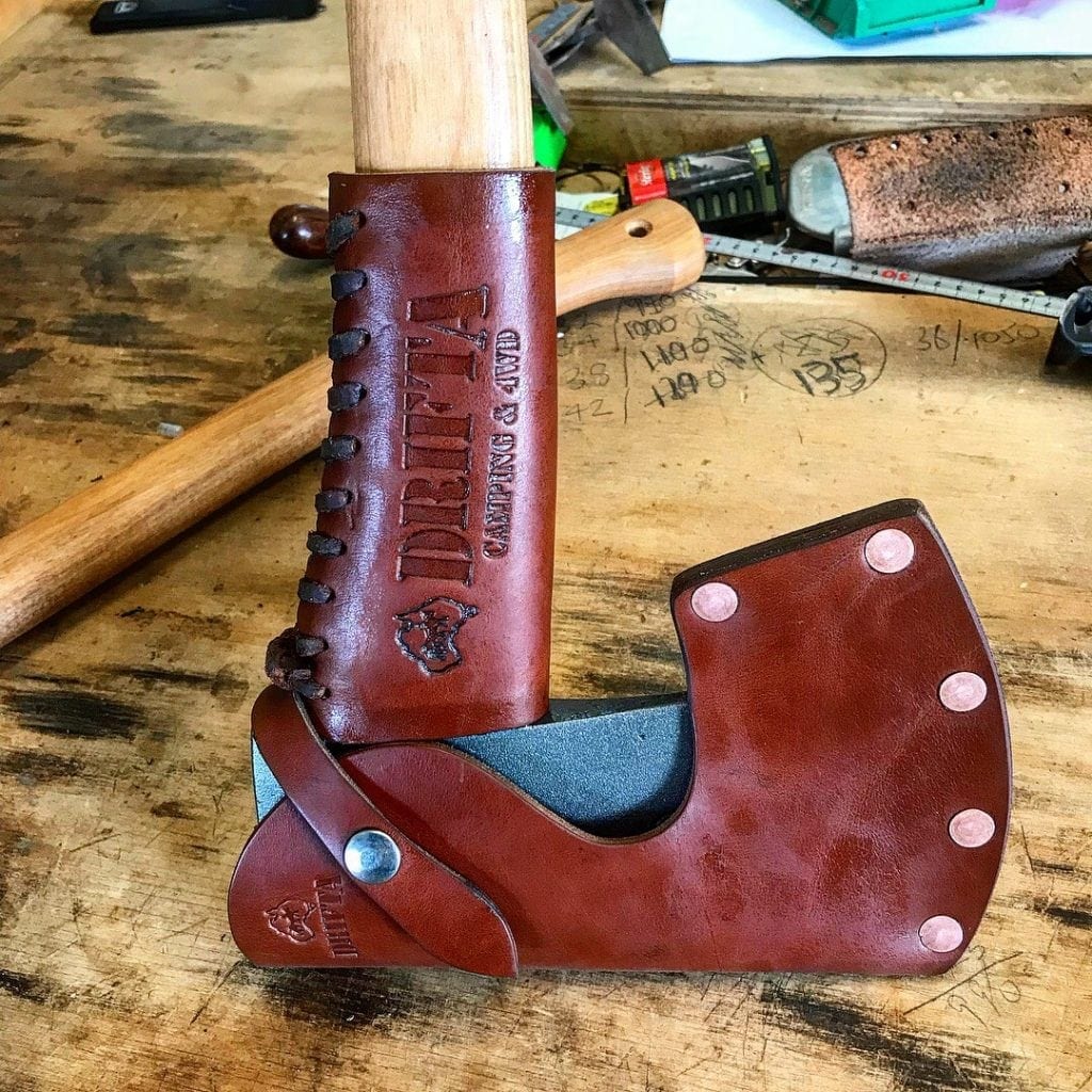 Drifta Leather Axe Handle Protection Covers Drifta Camping & 4WD