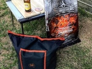 Large Charcoal Bag