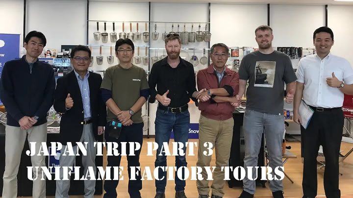 Video Japan Trip Part 3 Uniflame Factory Tours
