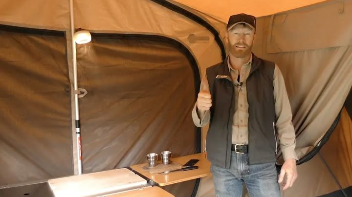Video New Oztent Rx4 Kitchen Options Part 2