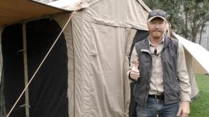 Video New Oztent Rx4 Set Up Part 1