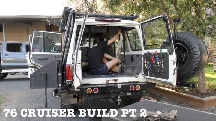 Video Drifta 76 Cruiser Build Part 2 Out With The Old