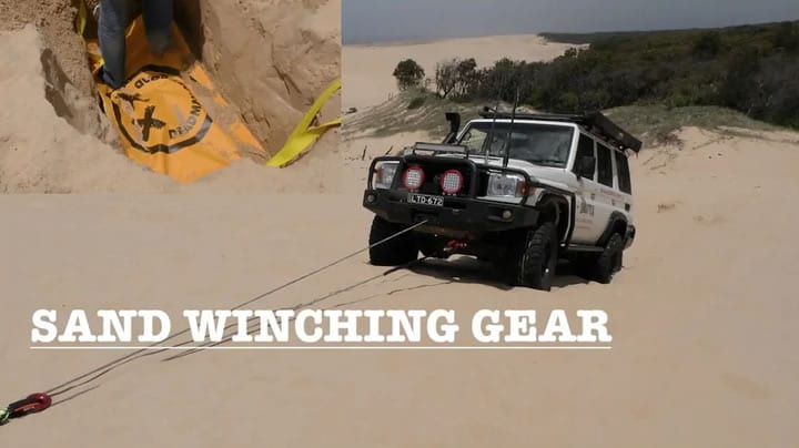 Video Sand Winching Gear Deadman Bubba Rope Factor 55
