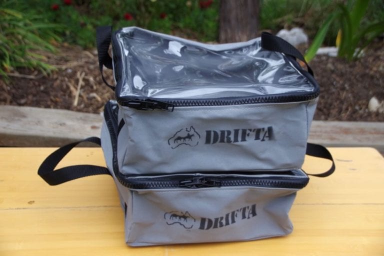 Milk Crate Clear Top Storage Bag Drifta Camping & 4WD