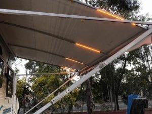 Curved Led Spread Out Awning Power Pole Kit01