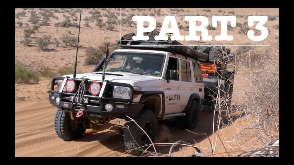 Video Drifta Simpson Desert Mates Trip Part 3