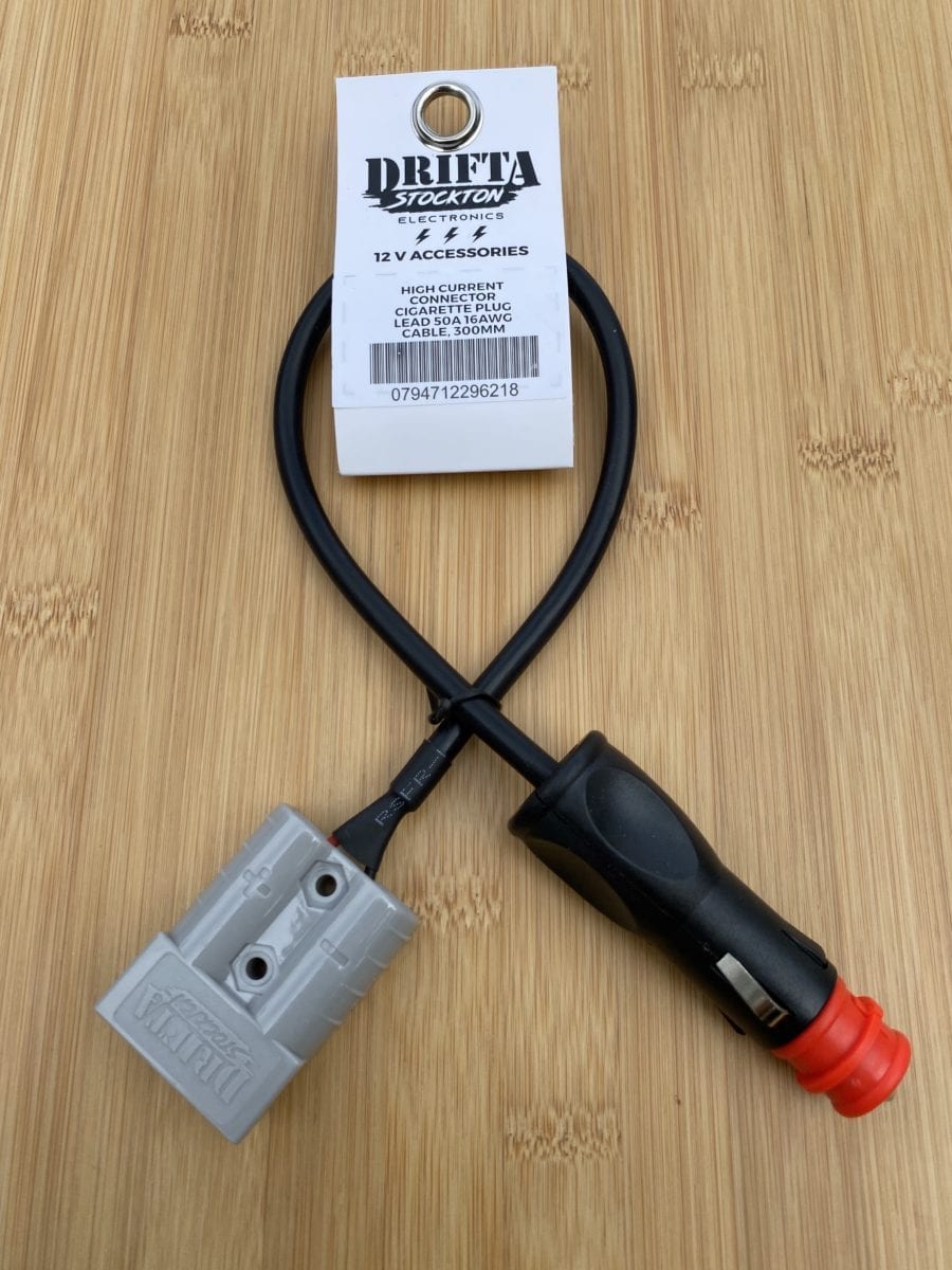 cigarette lighter to anderson plug 12 volt Male 50A 16 AWG 300mm power supply to equipment using Anderson plug Automotive Cigarette Lighter Socket with
