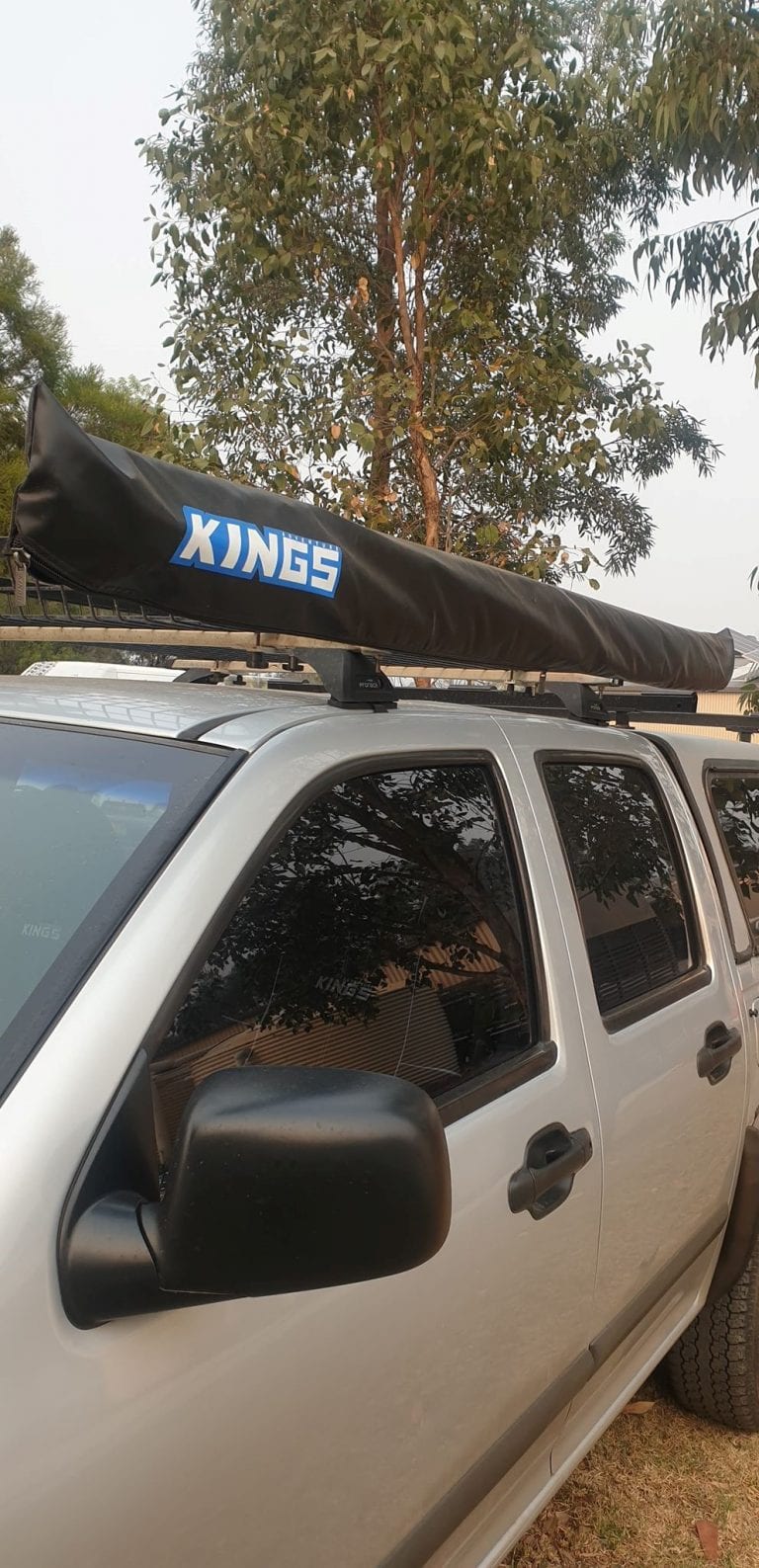 Kings / Tjm Roll Out Awning Led Curved Spreader Power Pole Drifta