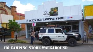 Video Drifta Hq Camping Store Walkaround