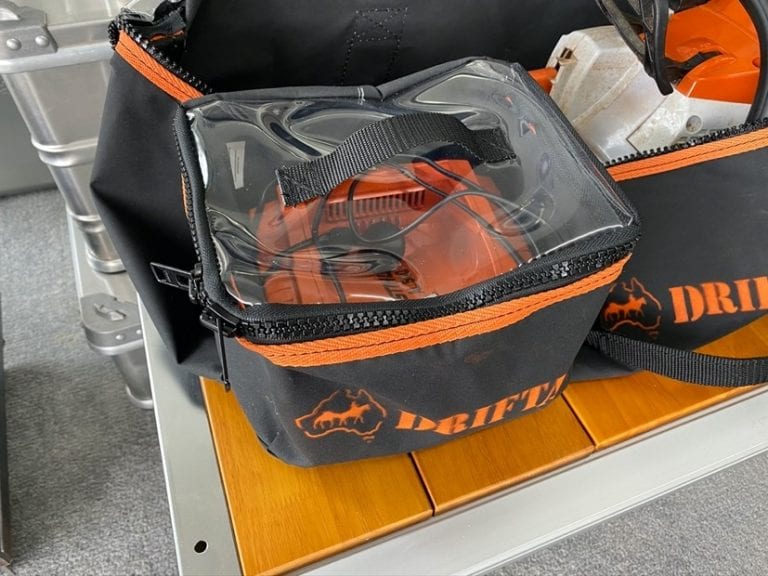 Electric Chainsaw Bag Drifta Camping & 4WD
