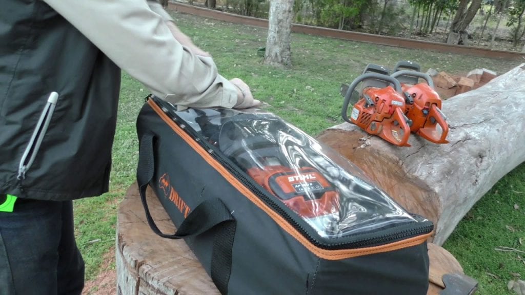 Video New Electric Chainsaw Bag