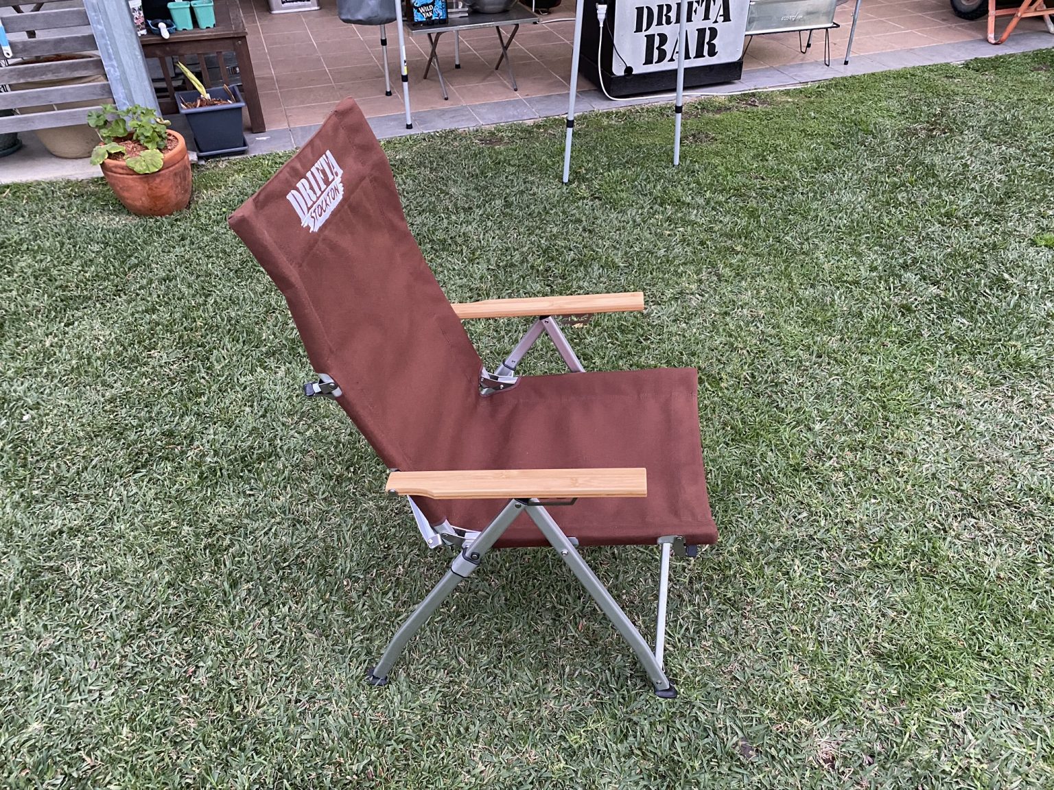 Drifta Stockton Deluxe Reclining Camp Chair Drifta Camping & 4WD