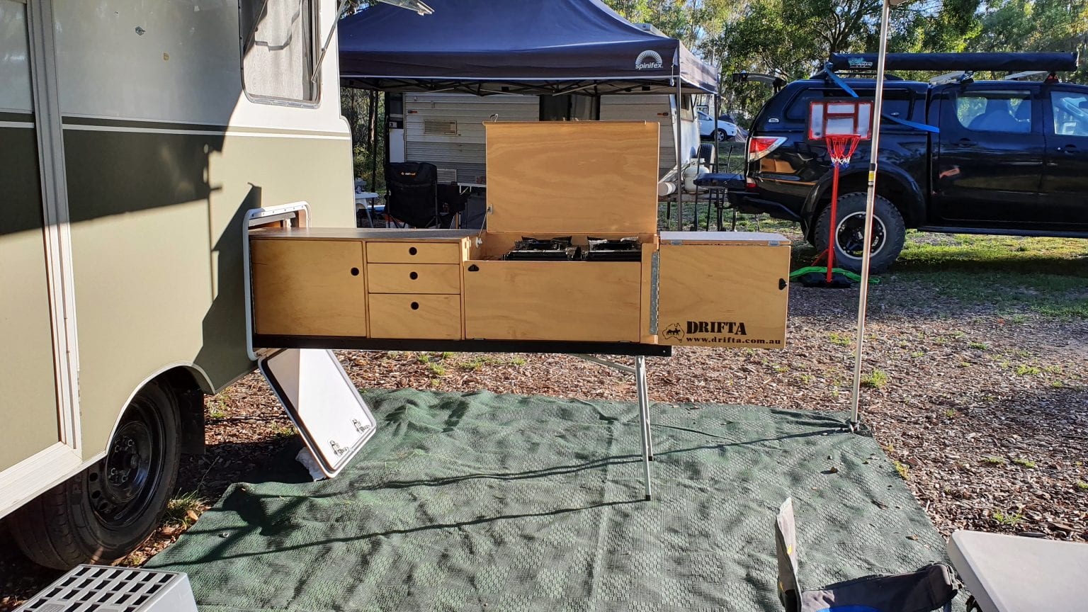 Drifta Pull Out Kitchen DPO 1290 Drifta Camping & 4WD