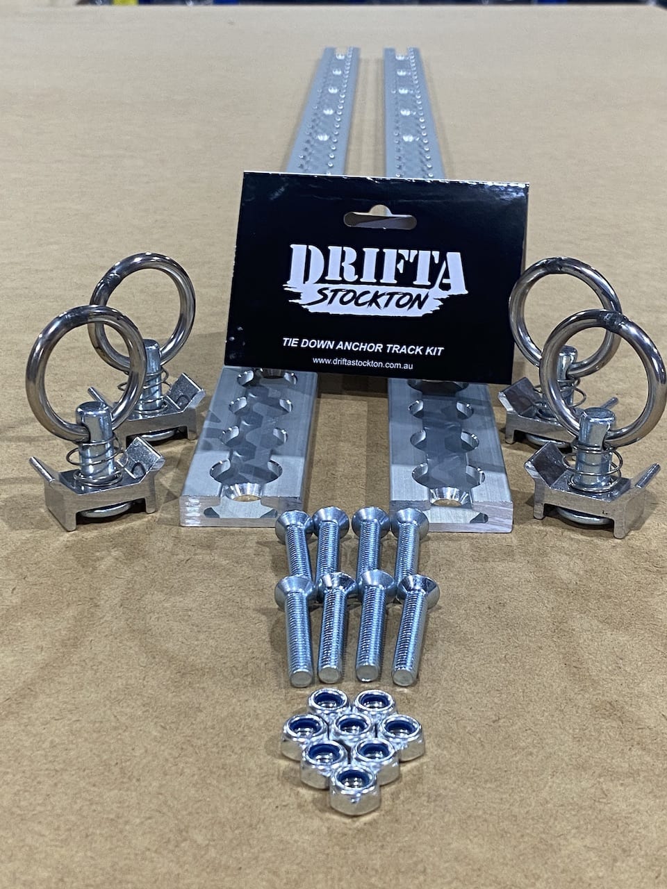 Drifta Stockton Tie Down Anchor Track Kit Drifta Camping & 4WD