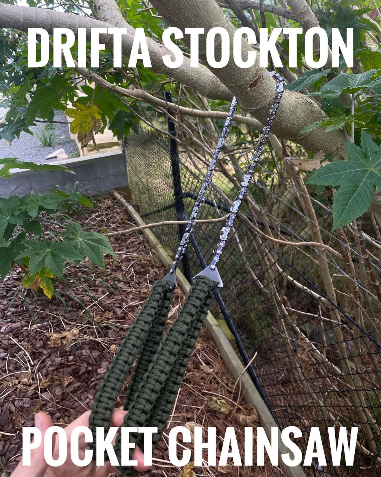 DRIFTA STOCKTON POCKET CHAINSAW Drifta Camping and 4WD Europe