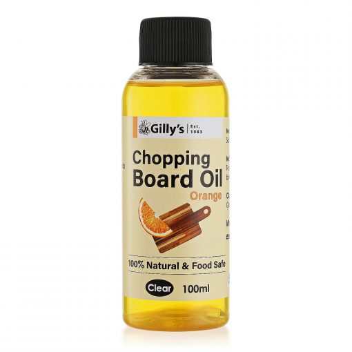 Chopping Board Oil Orange 100ml Natural Food Safe Gillys