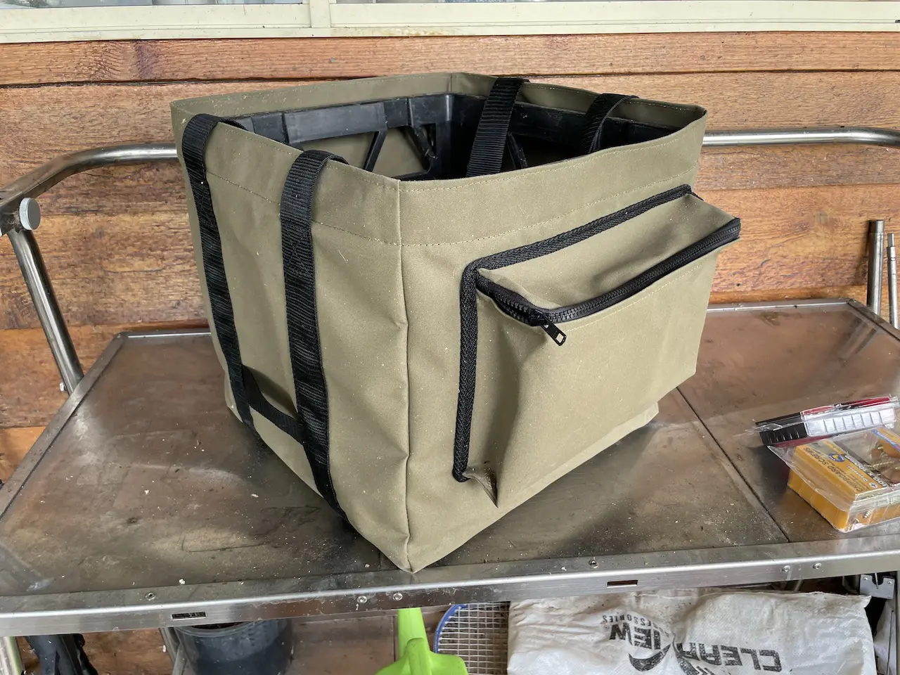 Drifta Open Top Milk Crate Bag With Front Pocket Drifta Camping & 4WD