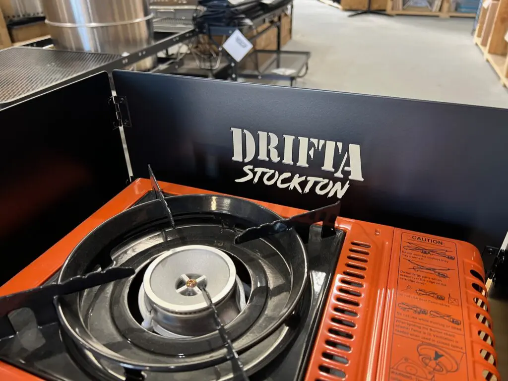Drifta Stockton Stove Windshield 420 X 350 To Suit Single Burner