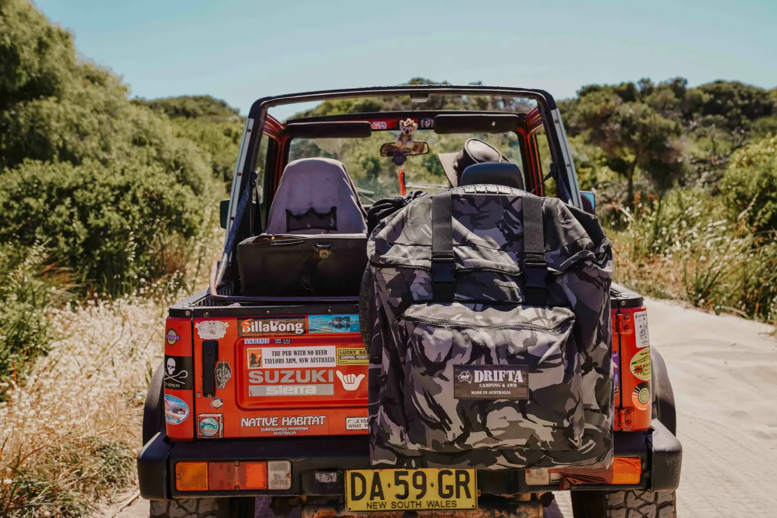 Drifta Canvas Wheel Cover Bag Standard Drifta Camping & 4WD