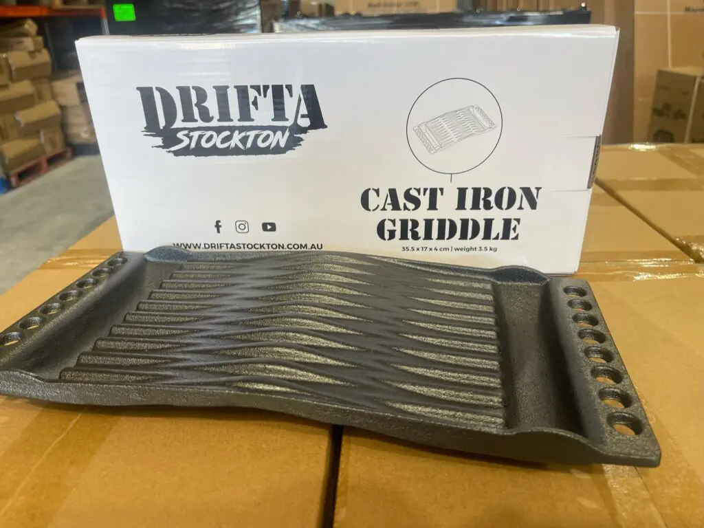 Drifta Stockton Cast Iron Griddle Drifta Camping & 4WD