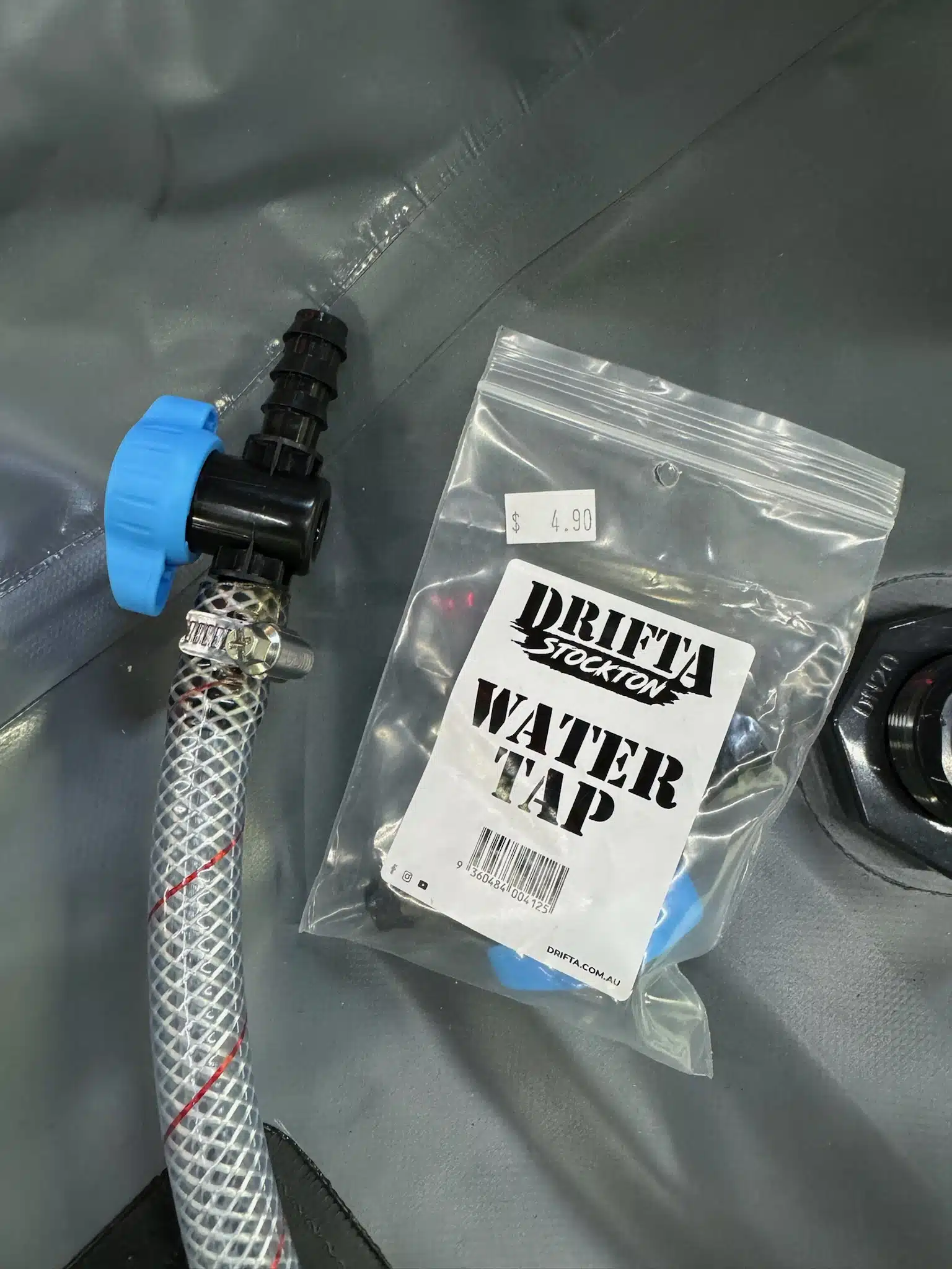 13mm Blue Water Tap - Drifta Camping & 4WD