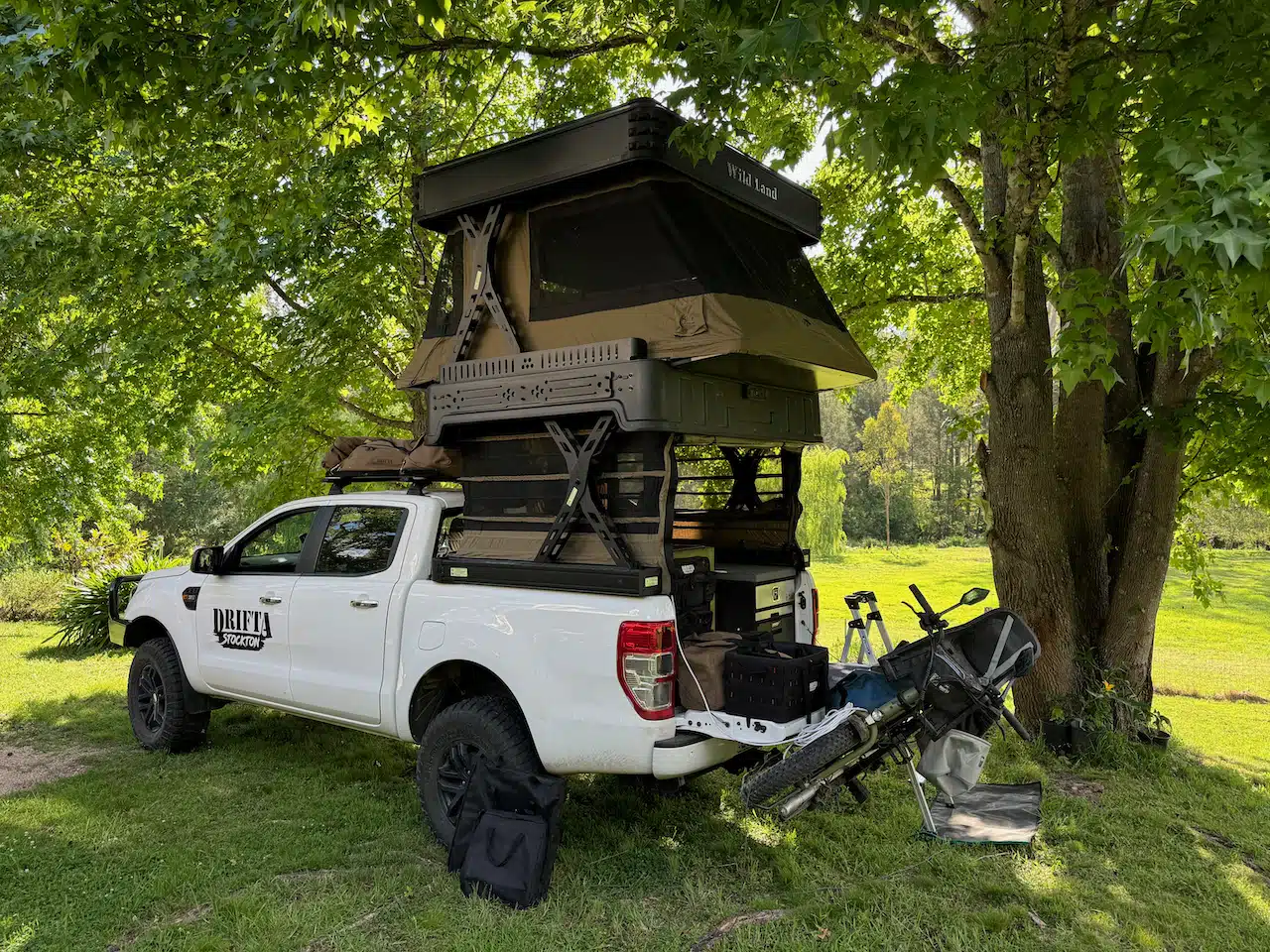 pathfinder tent Shelter Half cat:bikepack shelter Typ:Braune Lederklappe Durable fabricEasy to set Obelink 400 x 400