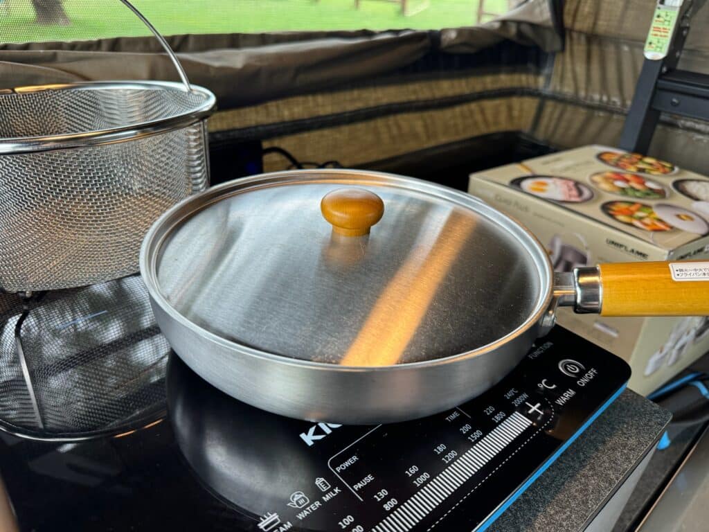 UNIFLAME fan5duo‼️ Uniflame Induction cookset Fan5 DX Clad Plus - Drifta Camping & 4WD